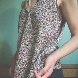 Abercrombie & Fitch floral tank top